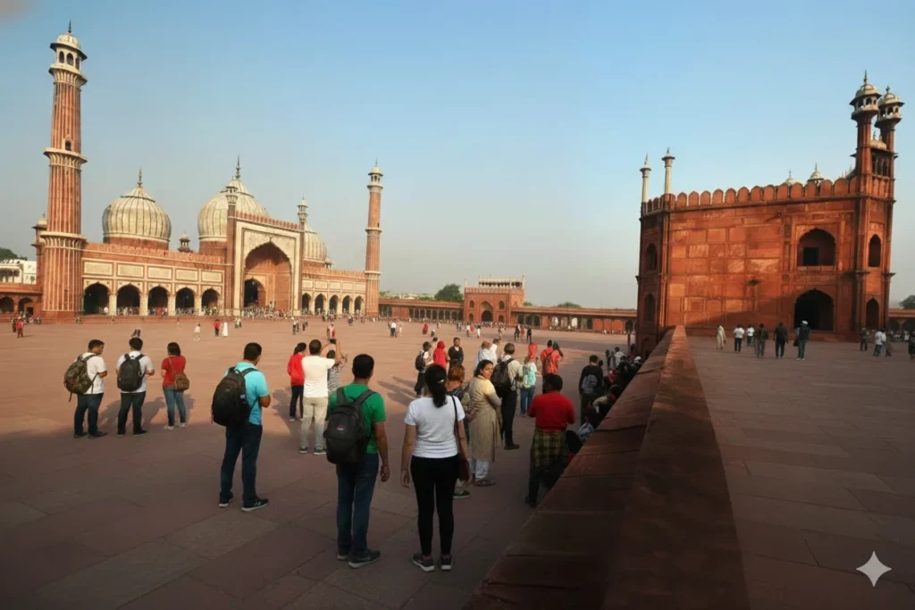 Jama Masjid Delhi: Explore India's Grand History. Golden Triangle India Itinerary: Perfect 7-Day Route for First-Time Travellers