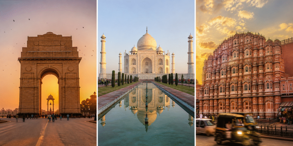 Golden Triangle India Inspiring Journey Snapshot golden triangle india itinerary