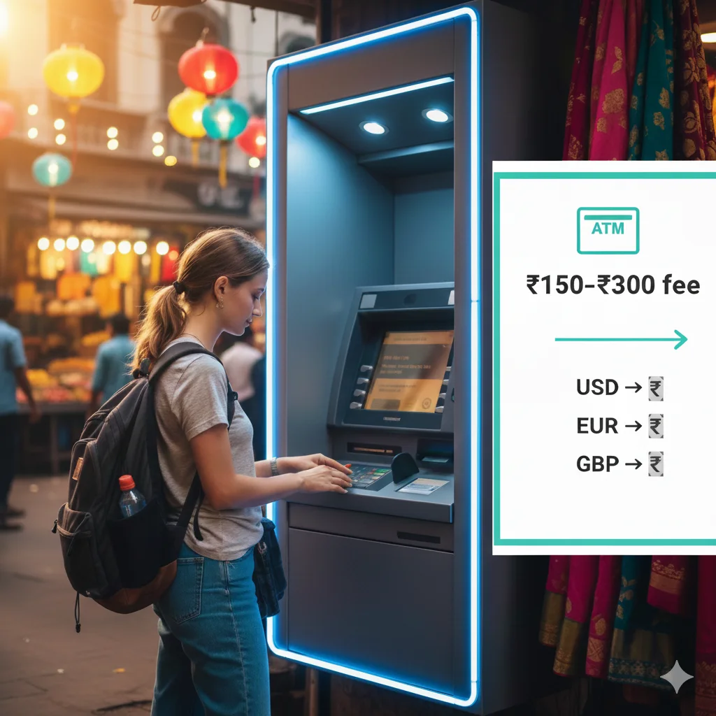 ATM Use: Know the Withdrawal Fees Foreigner using ATM currency exchange fee budget article