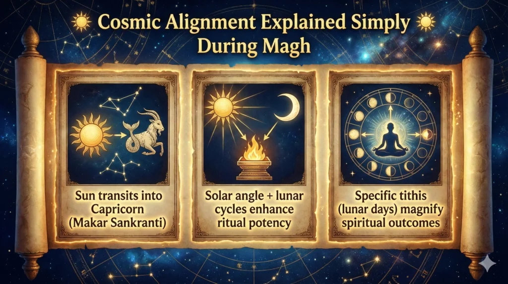 Magh Mela: The Science Of Cosmic Alignment Magh Mela Prayagraj