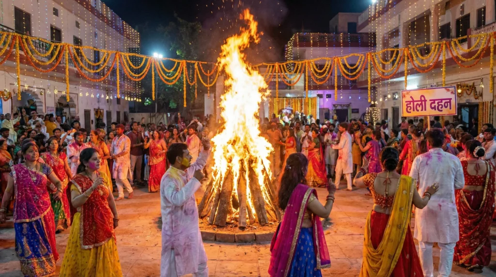 Holika Dahan: The Sacred Fire Of Spiritual Awakening Unique Holi in India