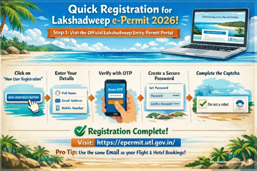 Lakshadweep e-Permit Registration Your Gateway To Tropical Paradise Lakshadweep Entry Permit Online
