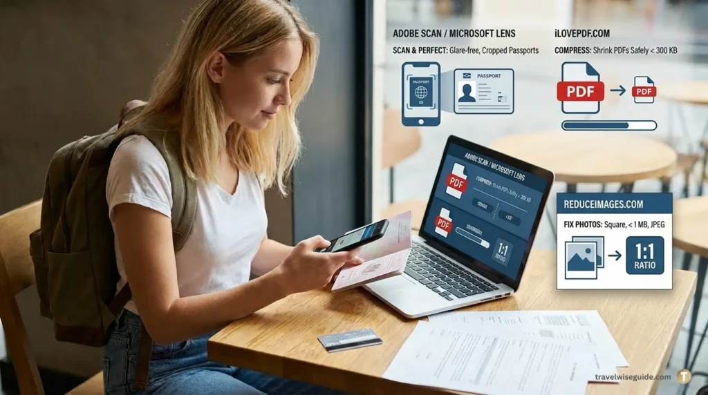 Indian E-Visa Software: Free Tools For Perfect Uploads How to prepare documents for Indian e-Visa