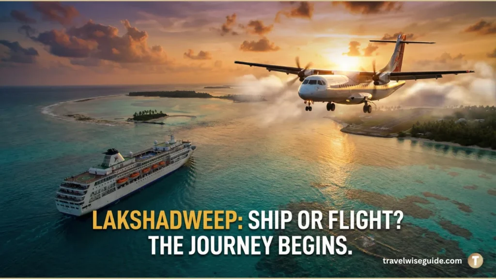 Lakshadweep Travel: Choosing Your Perfect Island Commute Lakshadweep Ship vs Flight