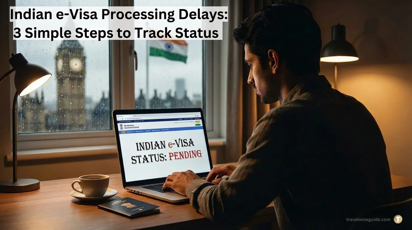 Indian e-Visa Status Pending: The Stress of Delay Indian e-Visa Processing Delays