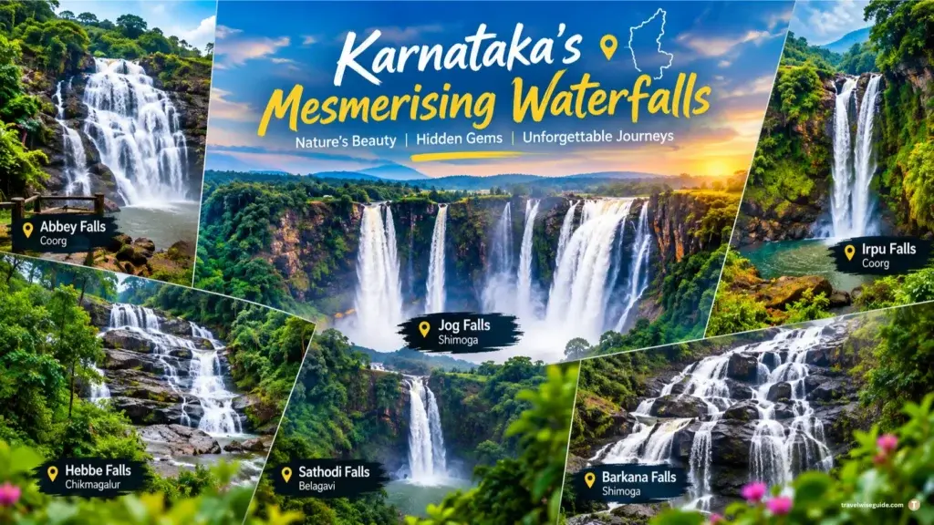 Karnataka Waterfalls: Discover Nature’s Most Spectacular Cascades Waterfalls in Karnataka